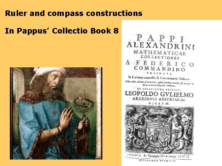 Ruler and compass constructions In Pappus’ Collectio Book 8 