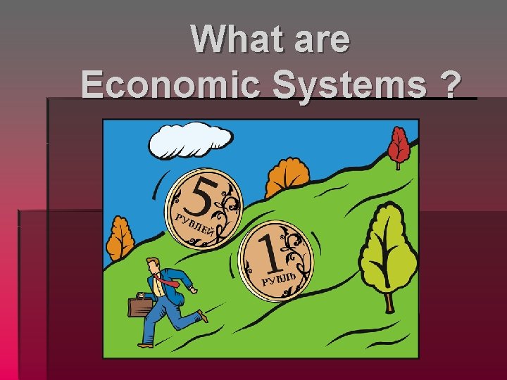 What are Economic Systems ? 