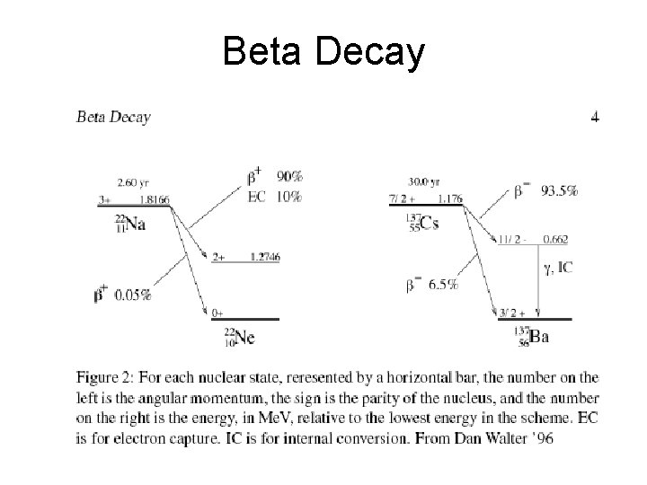 Beta Decay 