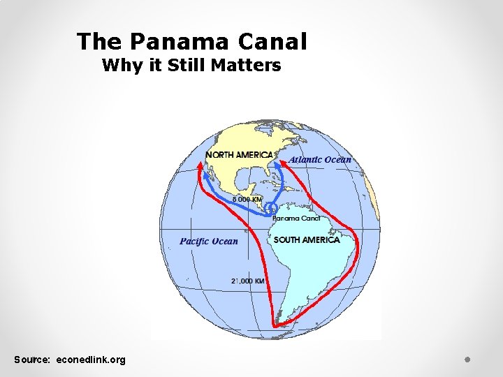 The Panama Canal Why it Still Matters Source: econedlink. org 