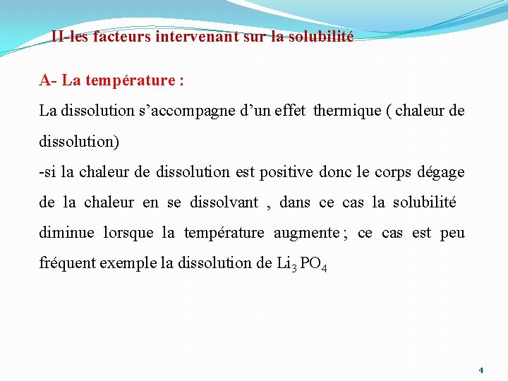 Sels en solutions Solubilit et Produit de Solubilit