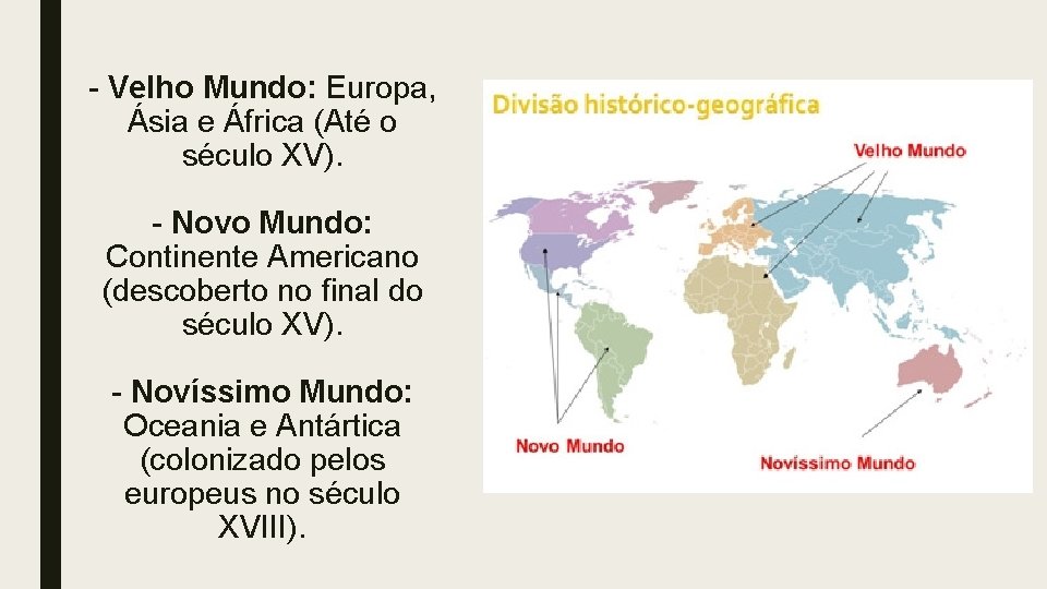 CAPTULO 1 NOVAS FRONTEIRAS DO MUNDO GLOBALIZADO Professor