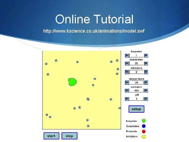 Online Tutorial http: //www. kscience. co. uk/animations/model. swf 