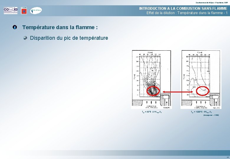 Soutenance de thèse – 5 octobre 2005 INTRODUCTION A LA COMBUSTION SANS FLAMME Effet