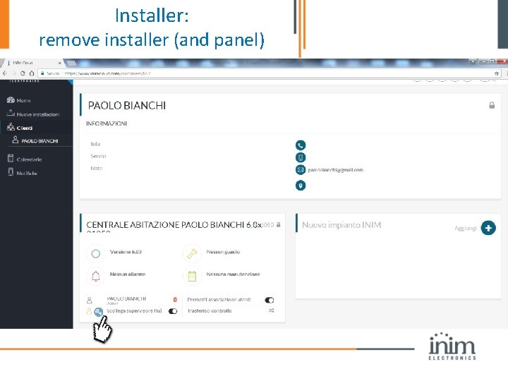 Installer: remove installer (and panel) 