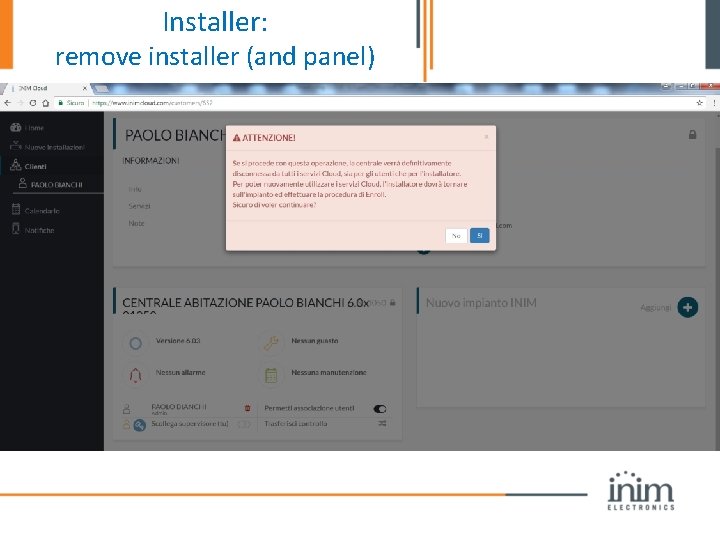 Installer: remove installer (and panel) 