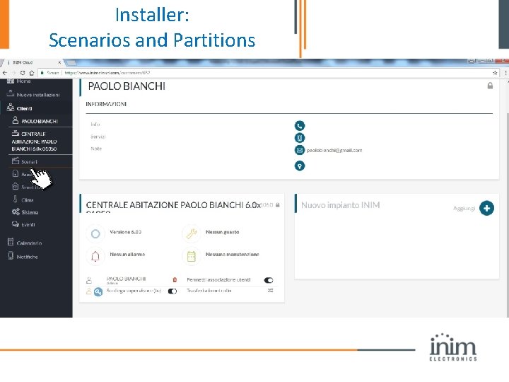 Installer: Scenarios and Partitions 
