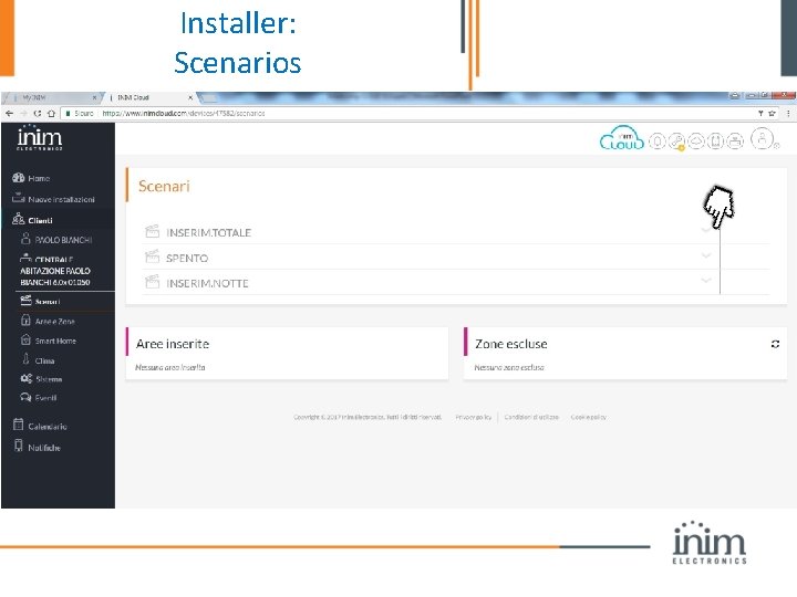 Installer: Scenarios 