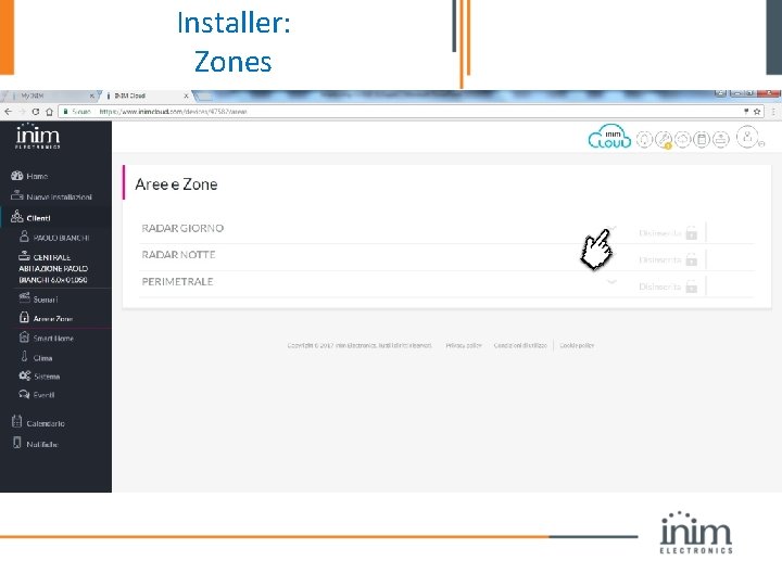 Installer: Zones 