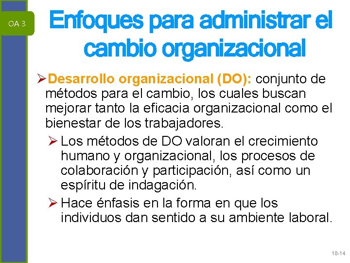 1 1 18 Cambio organizacional y manejo del