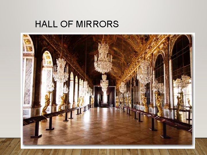 HALL OF MIRRORS 