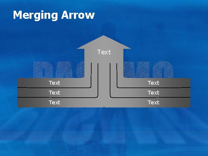 Merging Arrow Text Text Merging Arrow Text Text