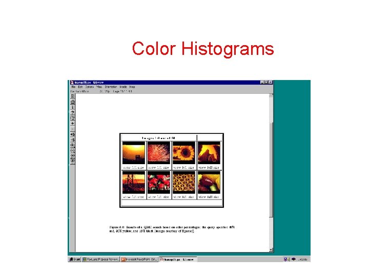 Color Histograms 