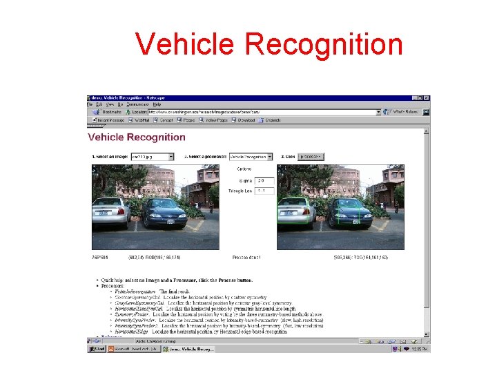 Vehicle Recognition 