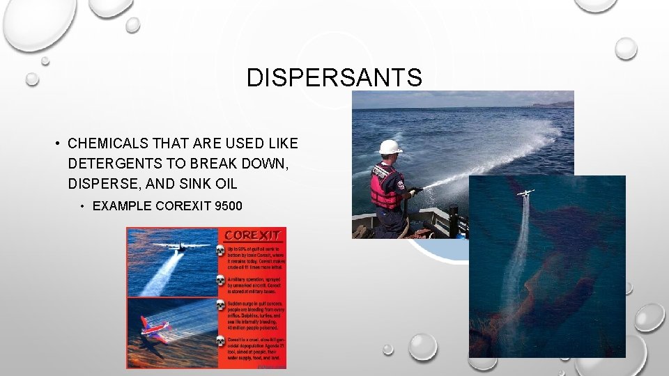 METHODS OF OIL SPILL CLEANUPS OIL SPILL PBL