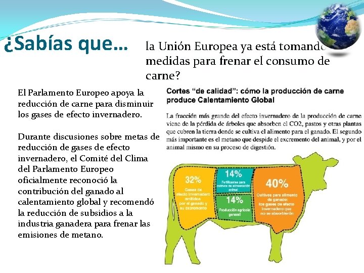 ¿Sabías que… la Unión Europea ya está tomando medidas para frenar el consumo de