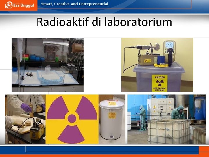 Radioaktif di laboratorium 
