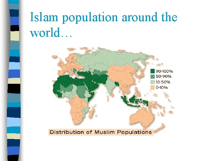 Islam population around the world… 
