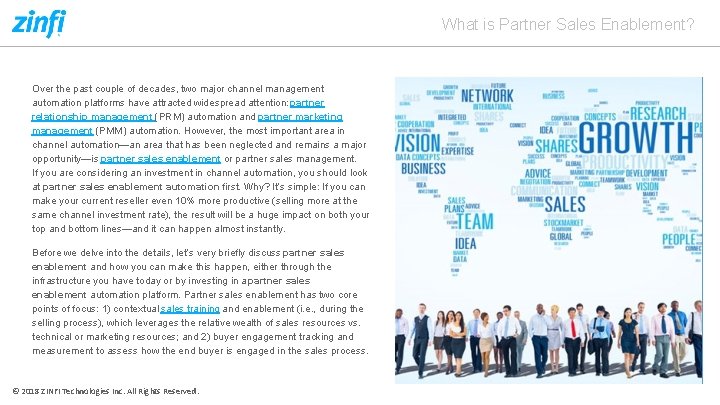 What is Partner Sales Enablement? Over the past couple of decades, two major channel