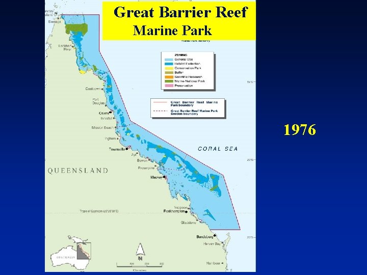 Great Barrier Reef Marine Park 1976 
