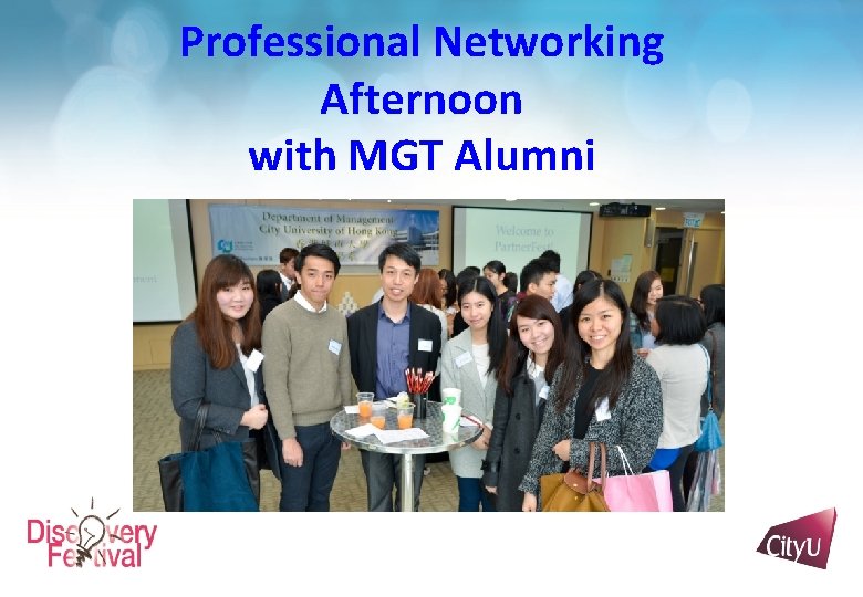 Professional Networking Afternoon with MGT Alumni 