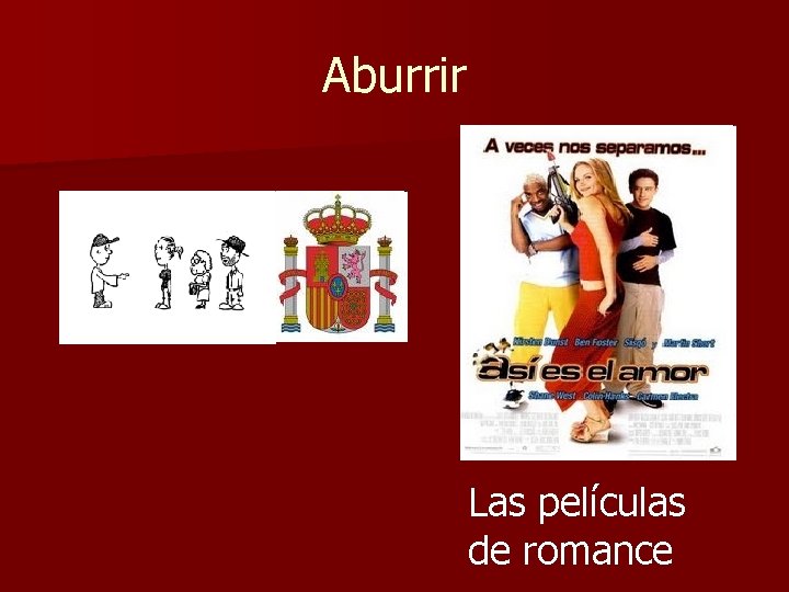 Aburrir Las películas de romance 