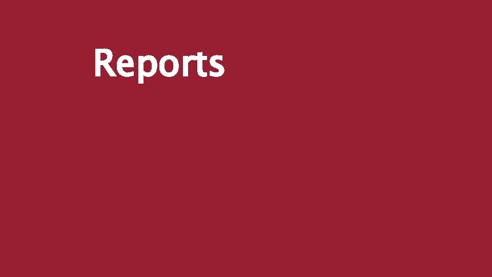 Reports 