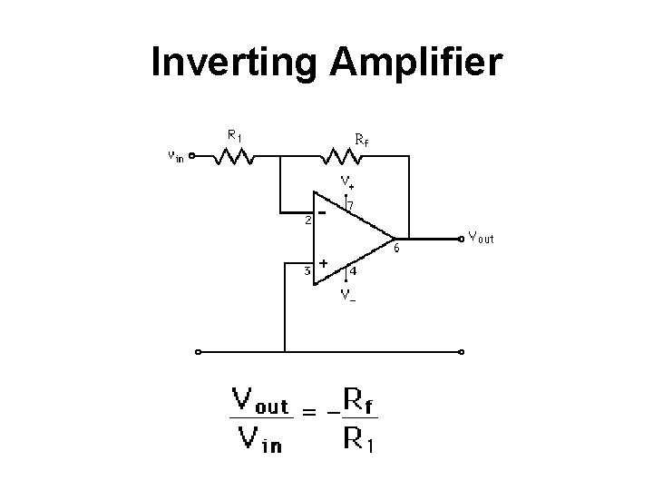 Inverting Amplifier 