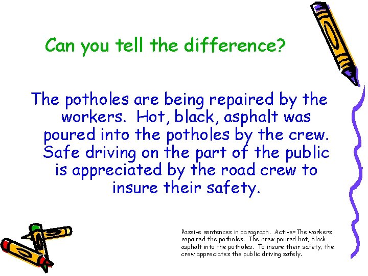 Can you tell the difference? The potholes are being repaired by the workers. Hot,