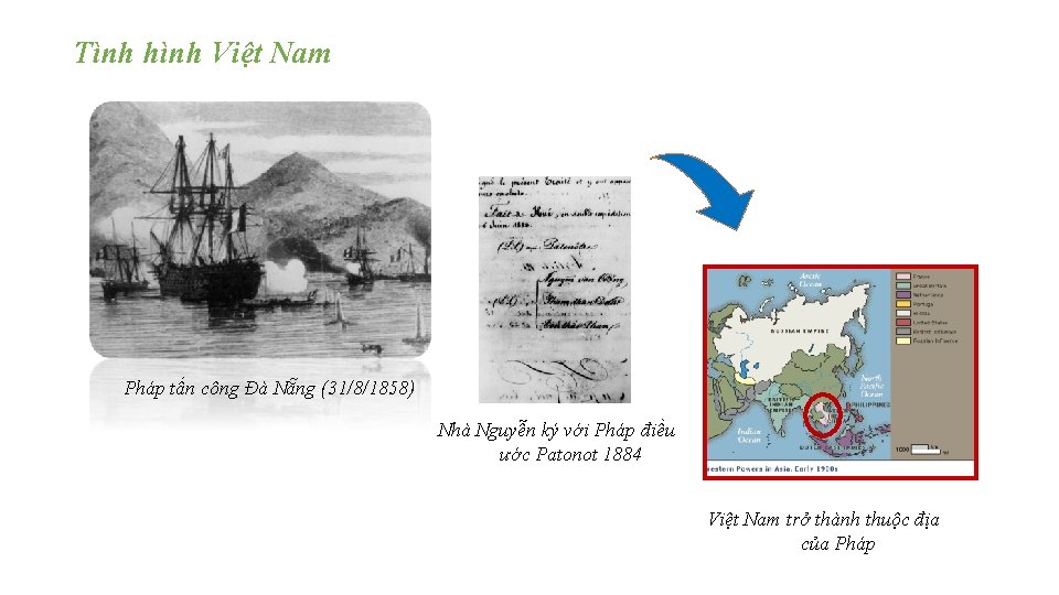 Tình hình Việt Nam Pháp tấn công Đà Nẵng (31/8/1858) Nhà Nguyễn ký với