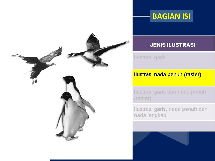 BAGIAN ISI Tipografi PENERBIT DUMM Y PENULIS No. Ilustrasi TINGKAT PENDIDIKAN JENIS ILUSTRASI belakang