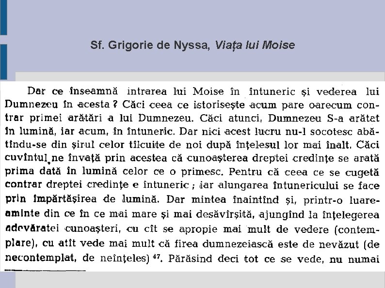 Sf. Grigorie de Nyssa, Viața lui Moise 