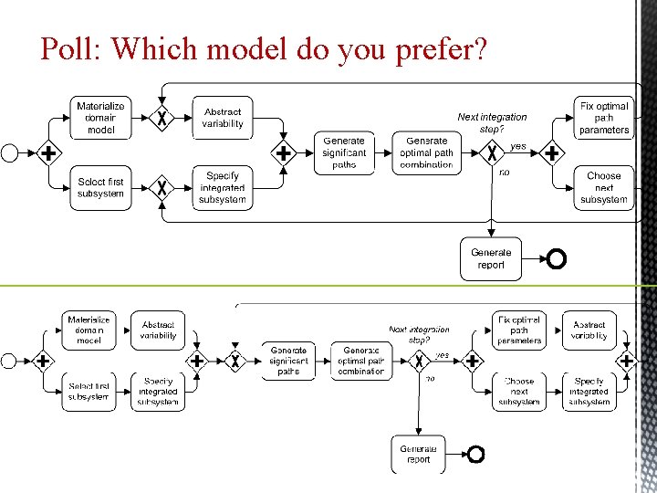 Poll: Which model do you prefer? 