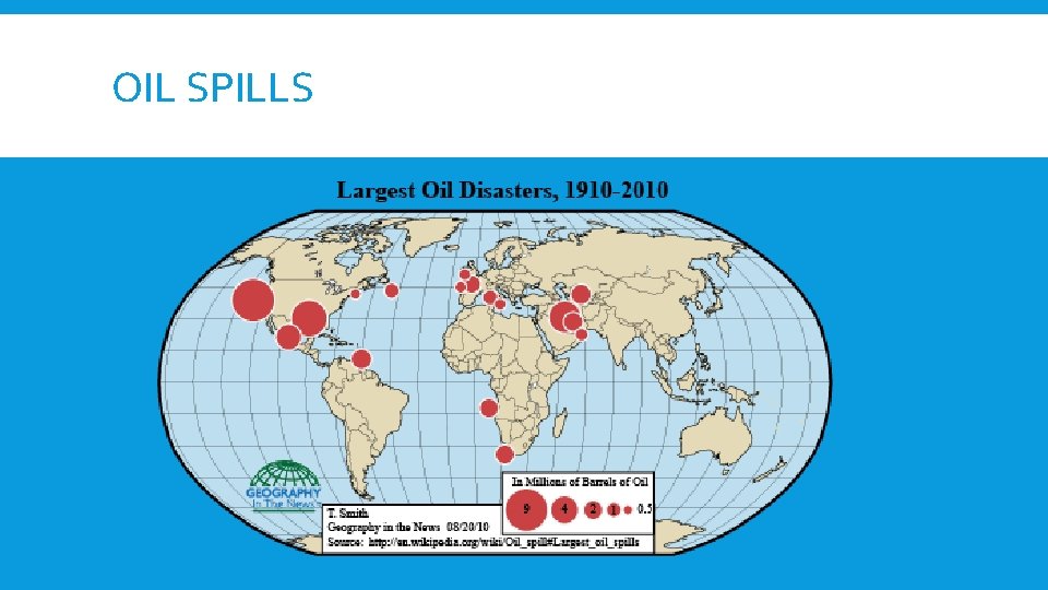 OIL SPILLS 