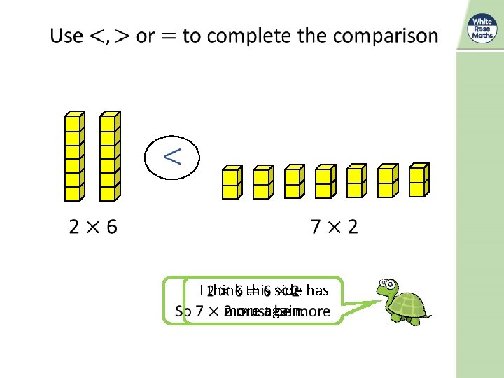 I think this side has more again. 