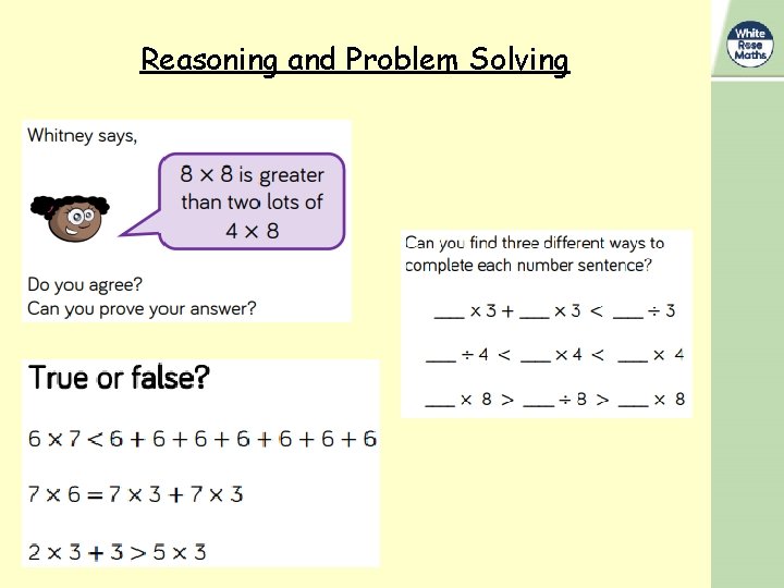 Reasoning and Problem Solving 
