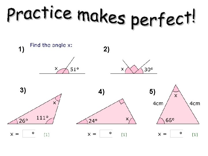 1) 4) 3) 2) 5) 4) 5) 6) 