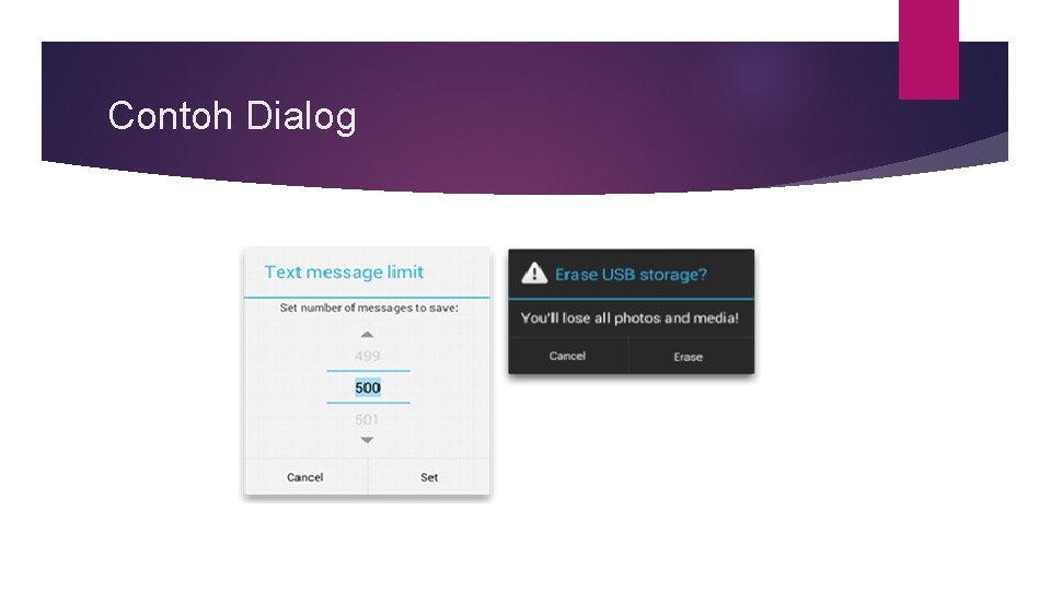 Contoh Dialog 