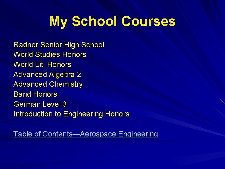 My School Courses Radnor Senior High School World Studies Honors World Lit. Honors Advanced