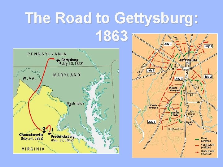 The Road to Gettysburg: 1863 