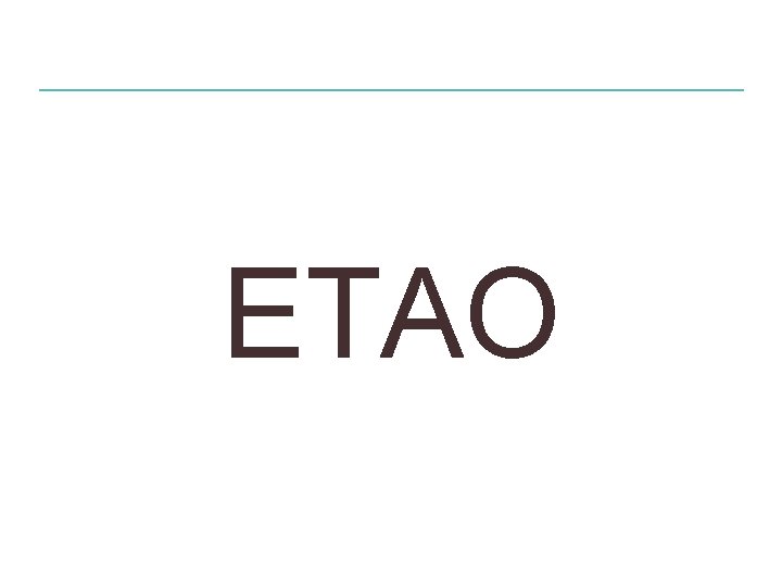 ETAO 