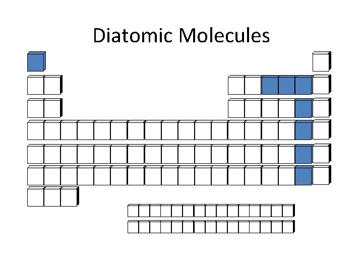 Diatomic Molecules 