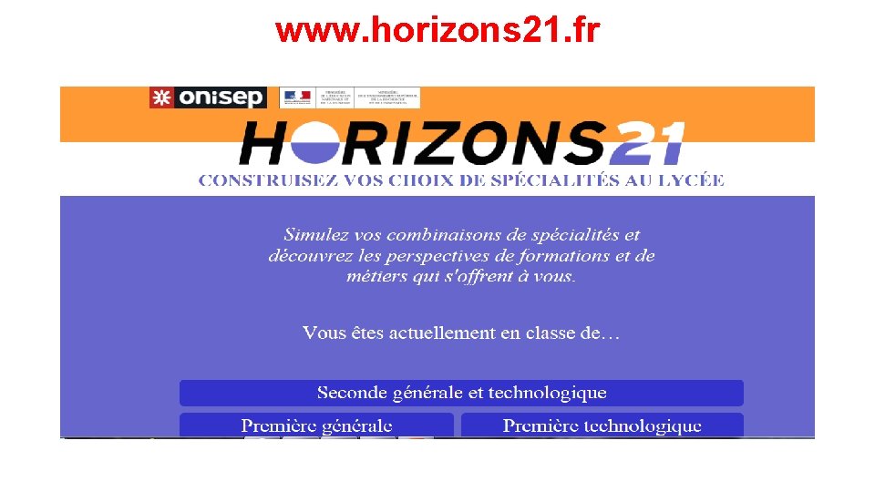 www. horizons 21. fr 