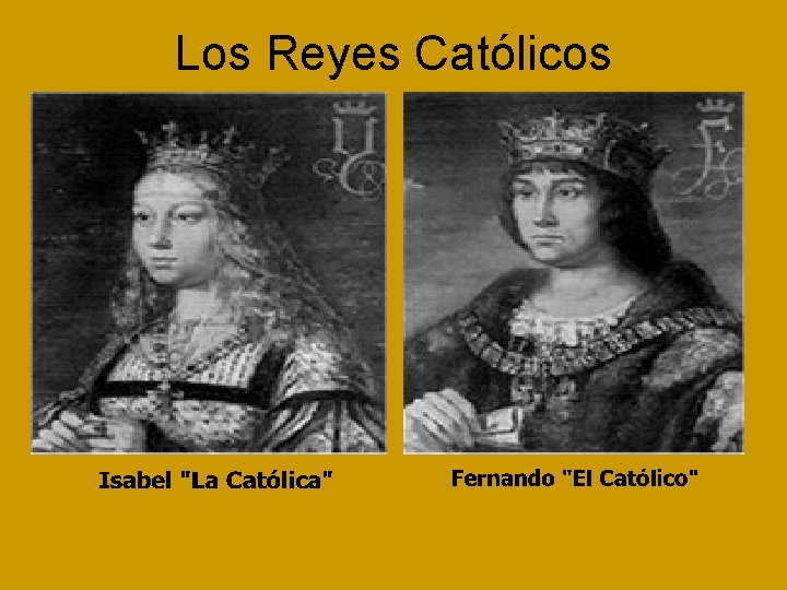 Los Reyes Católicos 