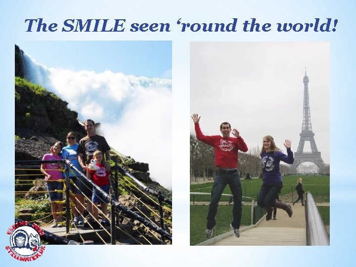 The SMILE seen ‘round the world! 