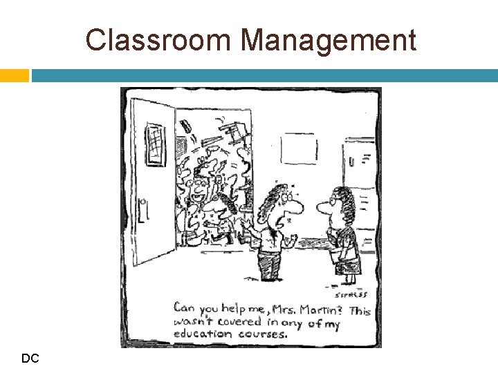 Classroom Management DC 