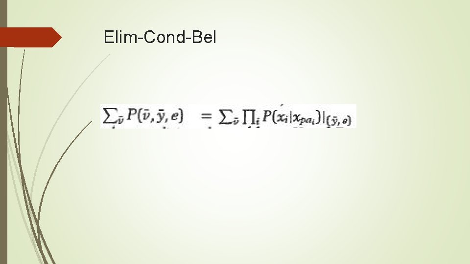 Elim-Cond-Bel 