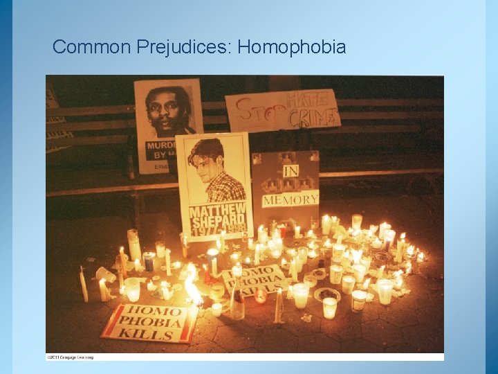 Common Prejudices: Homophobia 