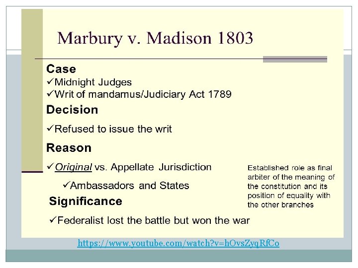 https: //www. youtube. com/watch? v=h. Ovs. Zyq. Rf. Co 