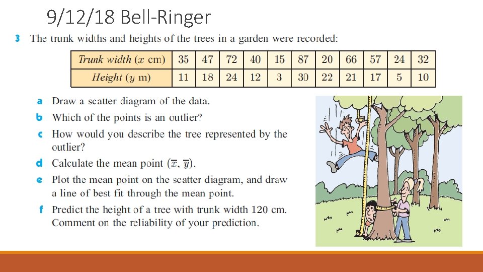 9/12/18 Bell-Ringer 